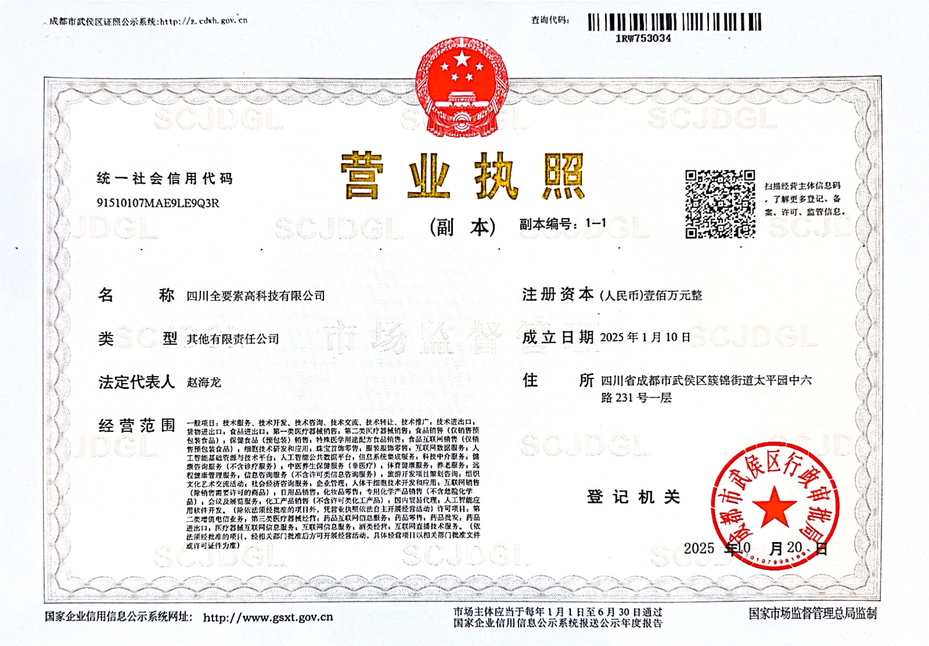 四川全要素高科技有限公司